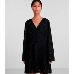 Pieces PCFina LS Short Dress Sort