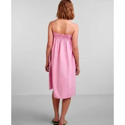 PIECES PCJULIANA STRAP DRESS D2D LYSERØD