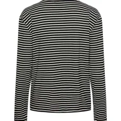 Pieces PCMalulje LS O-Neck Top BC Sort