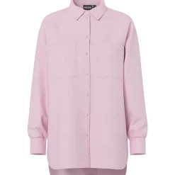 Pieces PCMelia LS Loose Shirt Noos Roseate Spoonbill