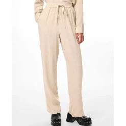 Pieces PCPia HW Wide Pants Noos Birch Melange