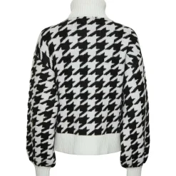 Pieces PCRooa LS Roll Neck Knit Cloud Dancer