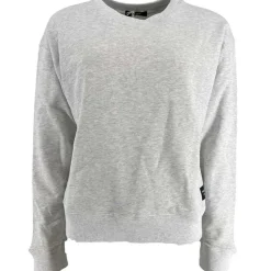 Reign Italia Fanny Oversized Label Sweat Grigio Chiaro