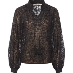 RUE DE FEMME NEW LETITA BLOUSE SORT