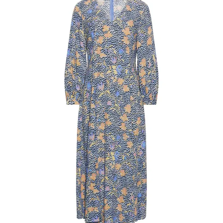 RUE DE FEMME NEW MALIKA DRESS LYSEBLÅ