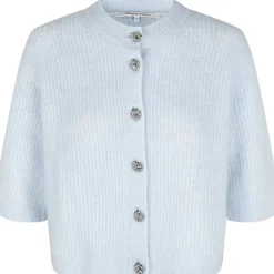 Second Female Andria Knit Cardigan Skywriting