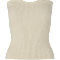 SECOND FEMALE COMO KNIT STRAPLESS TOP SAND