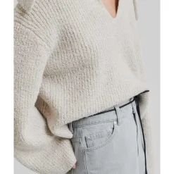 Second Female Gerda Knit Collar Summer Sand
