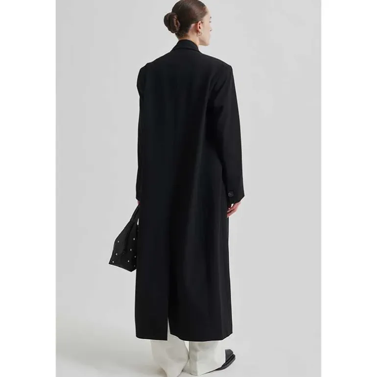 Second Female Herbie Long Blazer Black