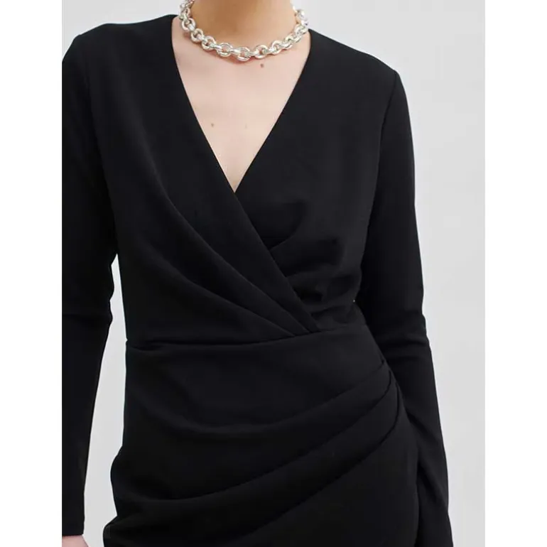 Second Female Kos Short Dress Black